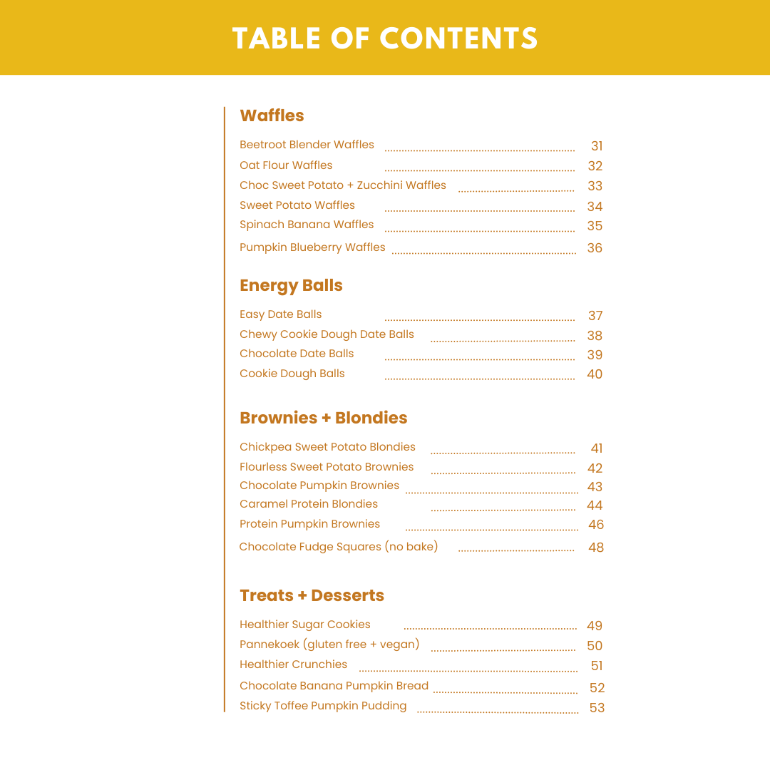 Healthy Recipe E-Book (Allergy Friendly)