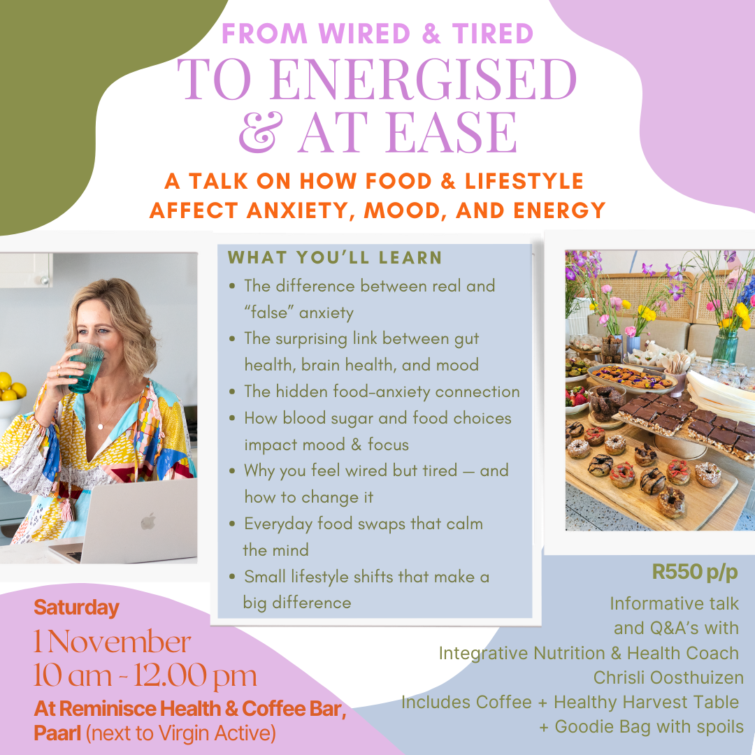 EVENT: From Wired + Tired, to Energised + At Ease | 1 November