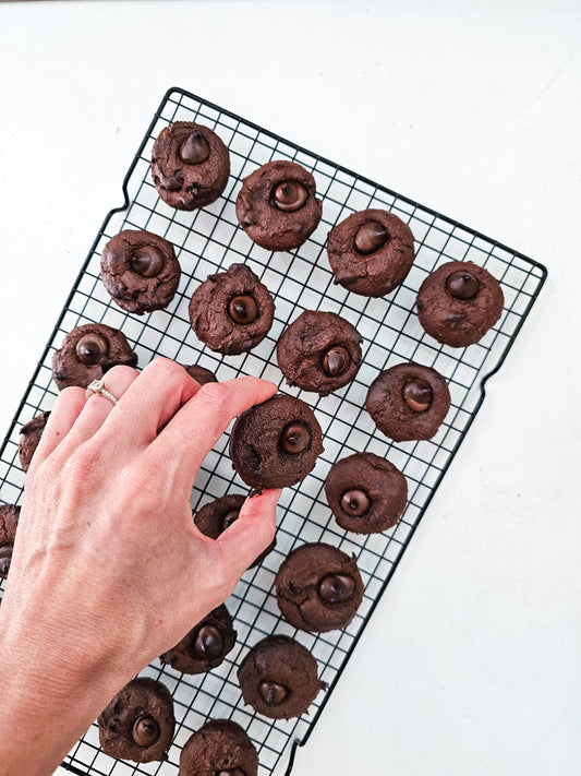 Sweet Potato Chocolate Mini Muffins / Gluten Free + Vegan