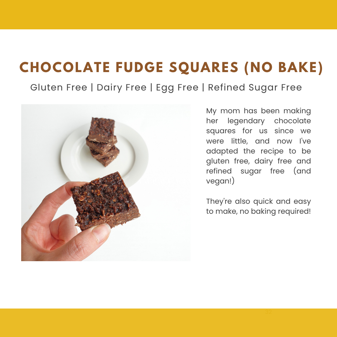 Healthy Recipe E-Book (Allergy Friendly)
