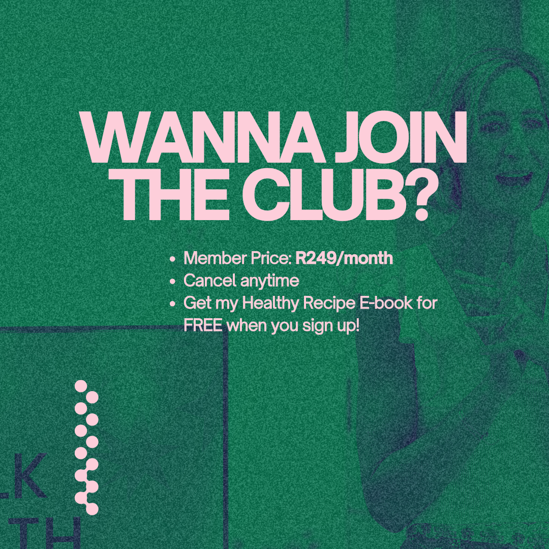 Women's Wellness Club - Private Whatsapp Community (monthly)