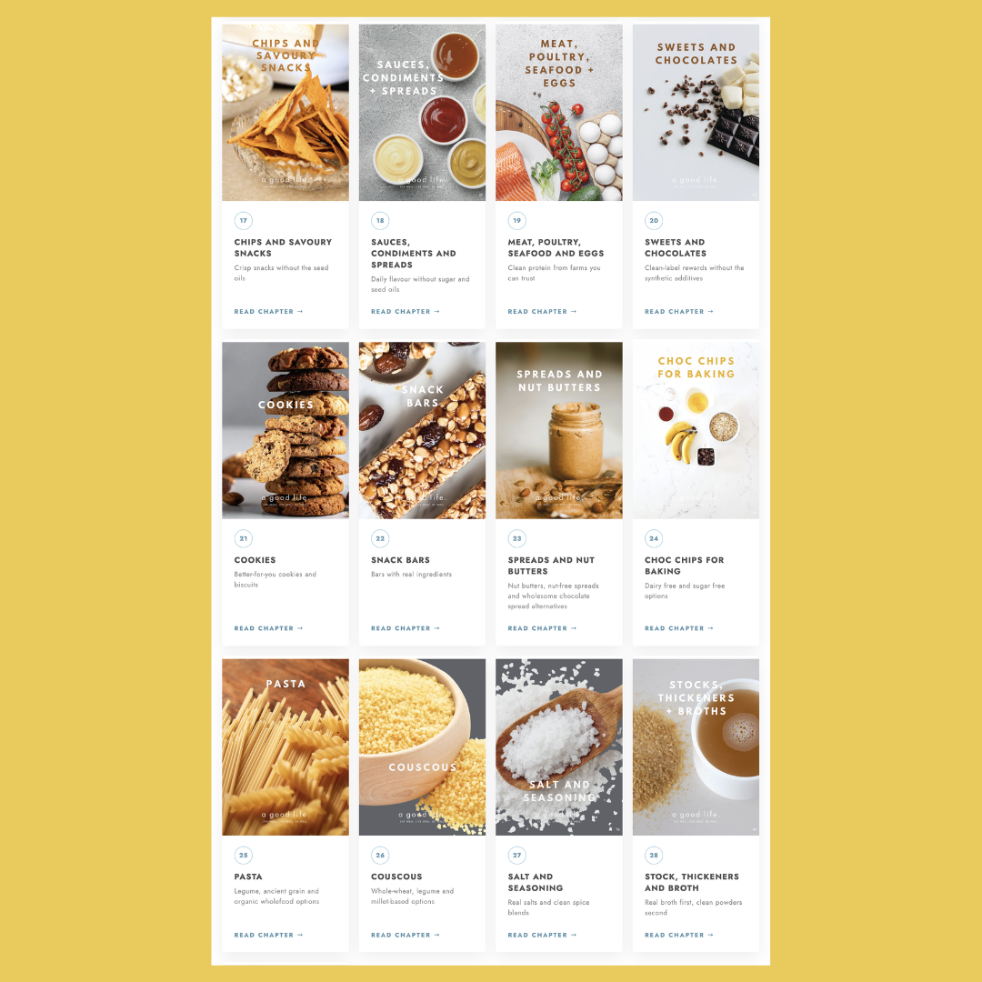 The Healthier Shopping Guide