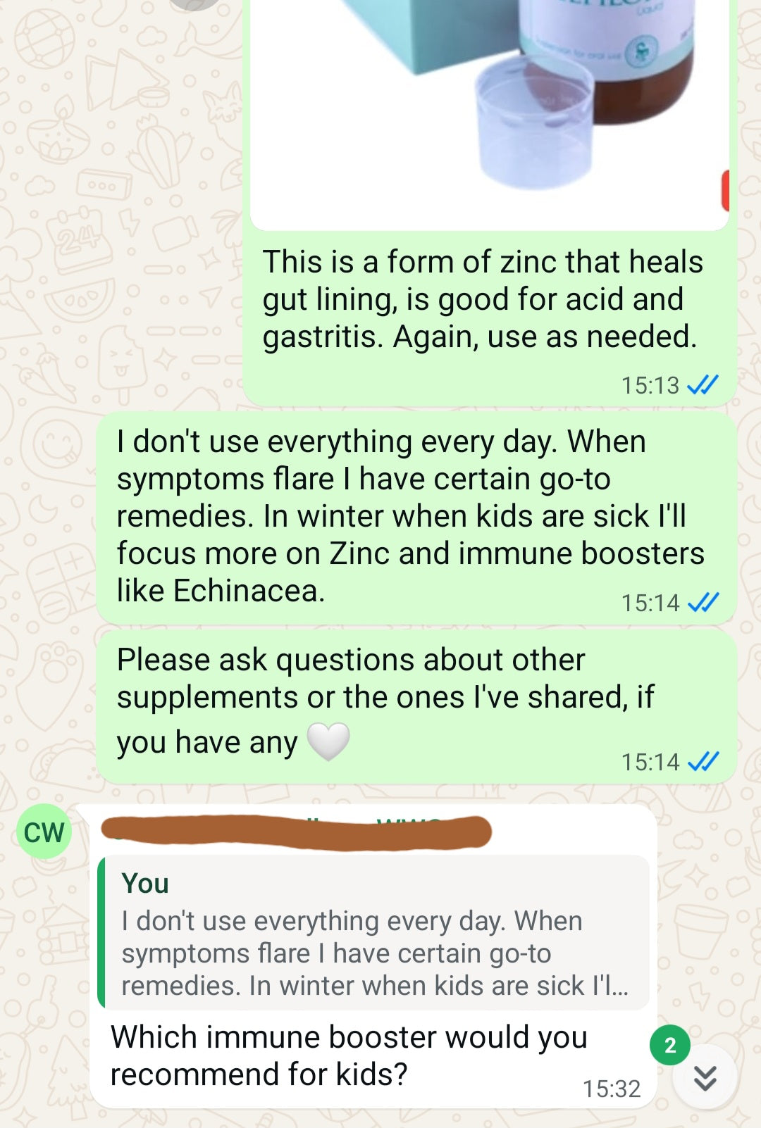 Women's Wellness Club - Private Whatsapp Community (monthly)