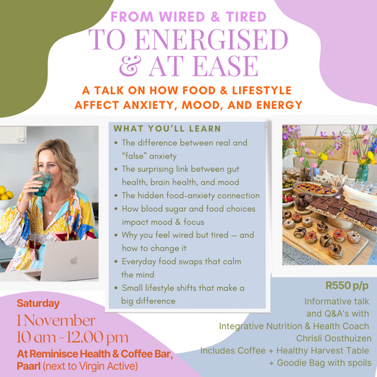 EVENT: From Wired + Tired, to Energised + At Ease | 1 November